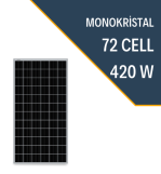Lexron 420W Monokristal Güneş Paneli