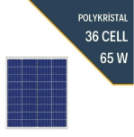 Lexron 65W Polykristal Güneş Paneli