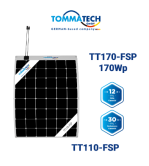 Tommatech 170WP FLEXİBLE Esnek Güneş Paneli