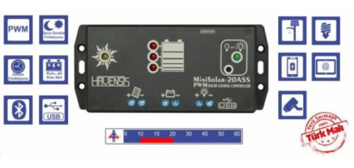 Standart SeriSS Mini Solar-10ASS 1224V 10A